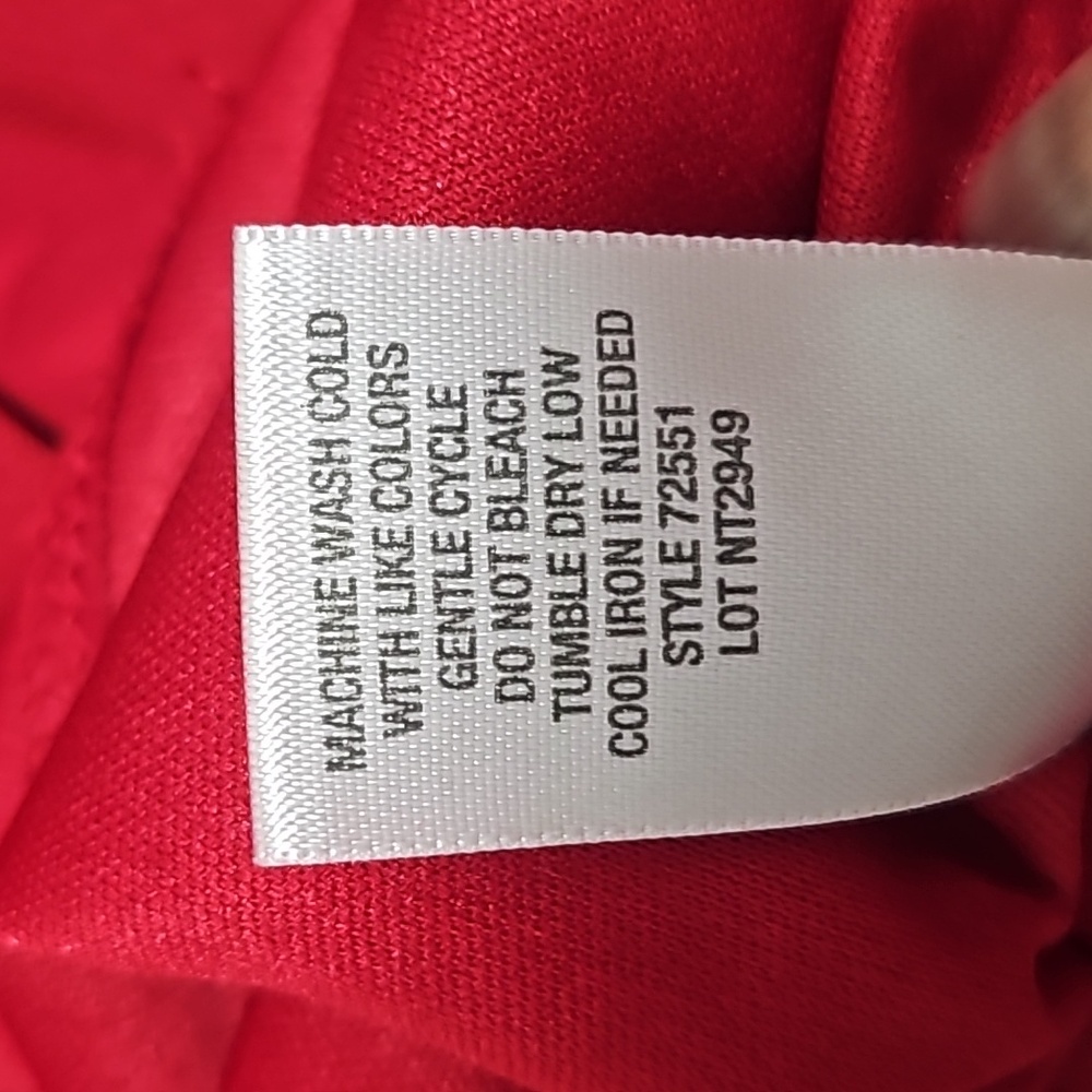 ✨️Gorgeous Dress Barn Red Hot Dress Size 10 - Picture 8 of 14